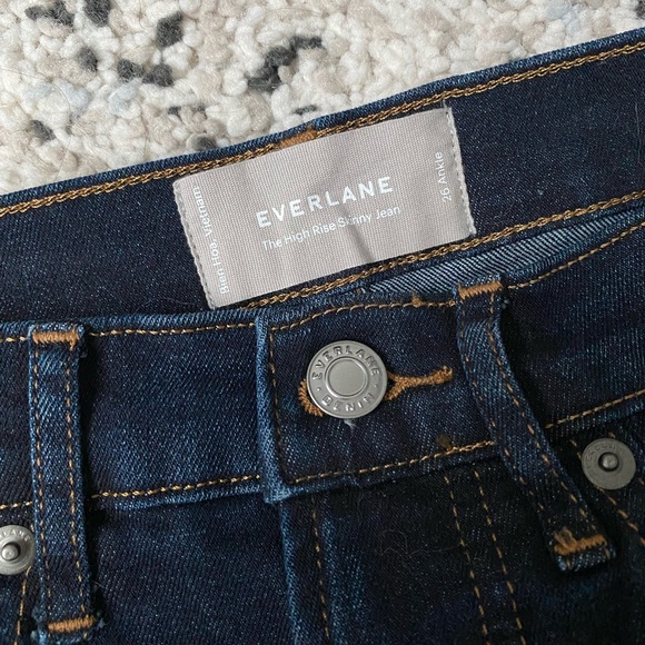 Everlane High Rise Skinny Jean - Picture 2 of 3